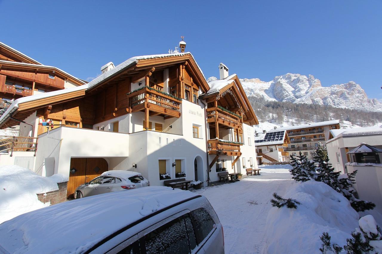 Residence Vajolet San Cassiano Exteriör bild
