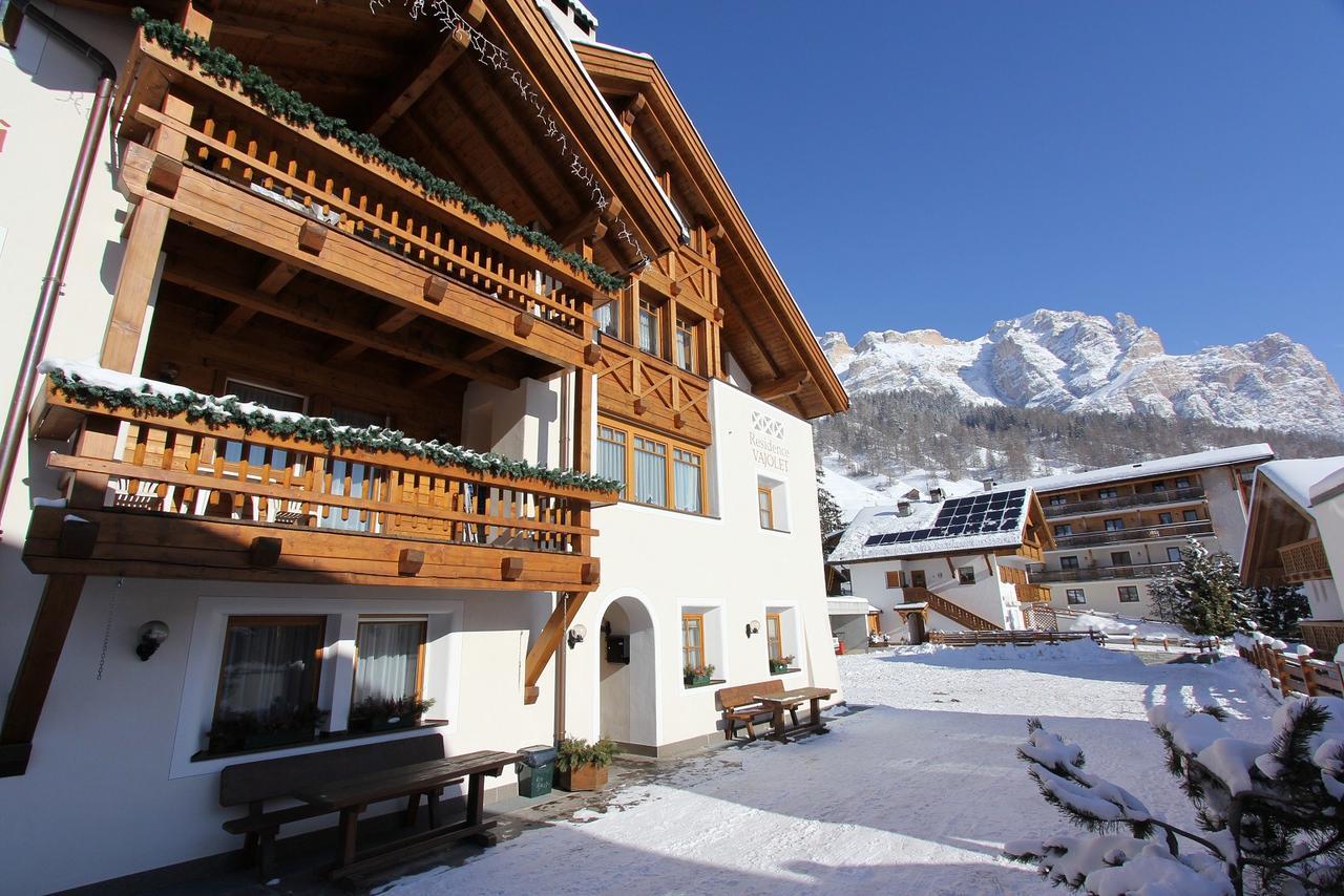 Residence Vajolet San Cassiano Exteriör bild